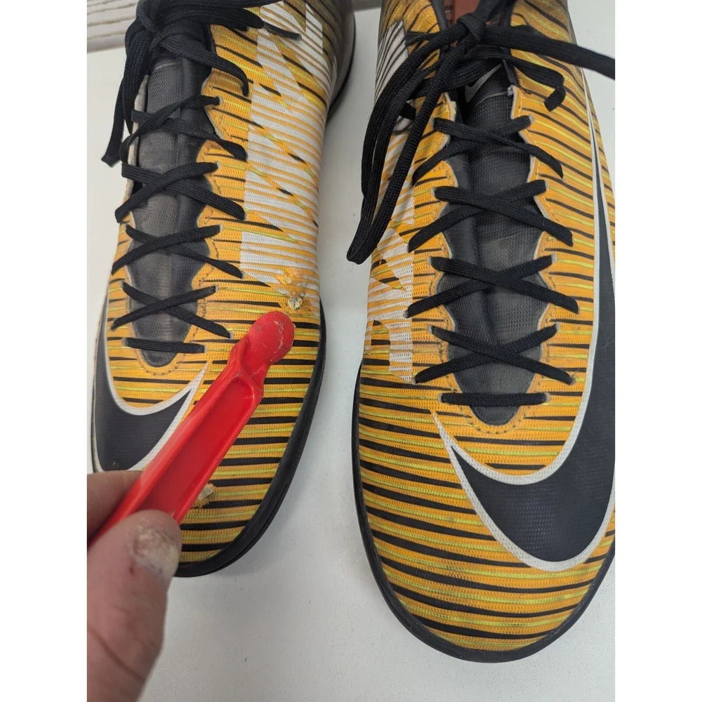 Nike MercurialX Victory VI IC Indoor Soccer Shoes Laser Orange Black 831966-801